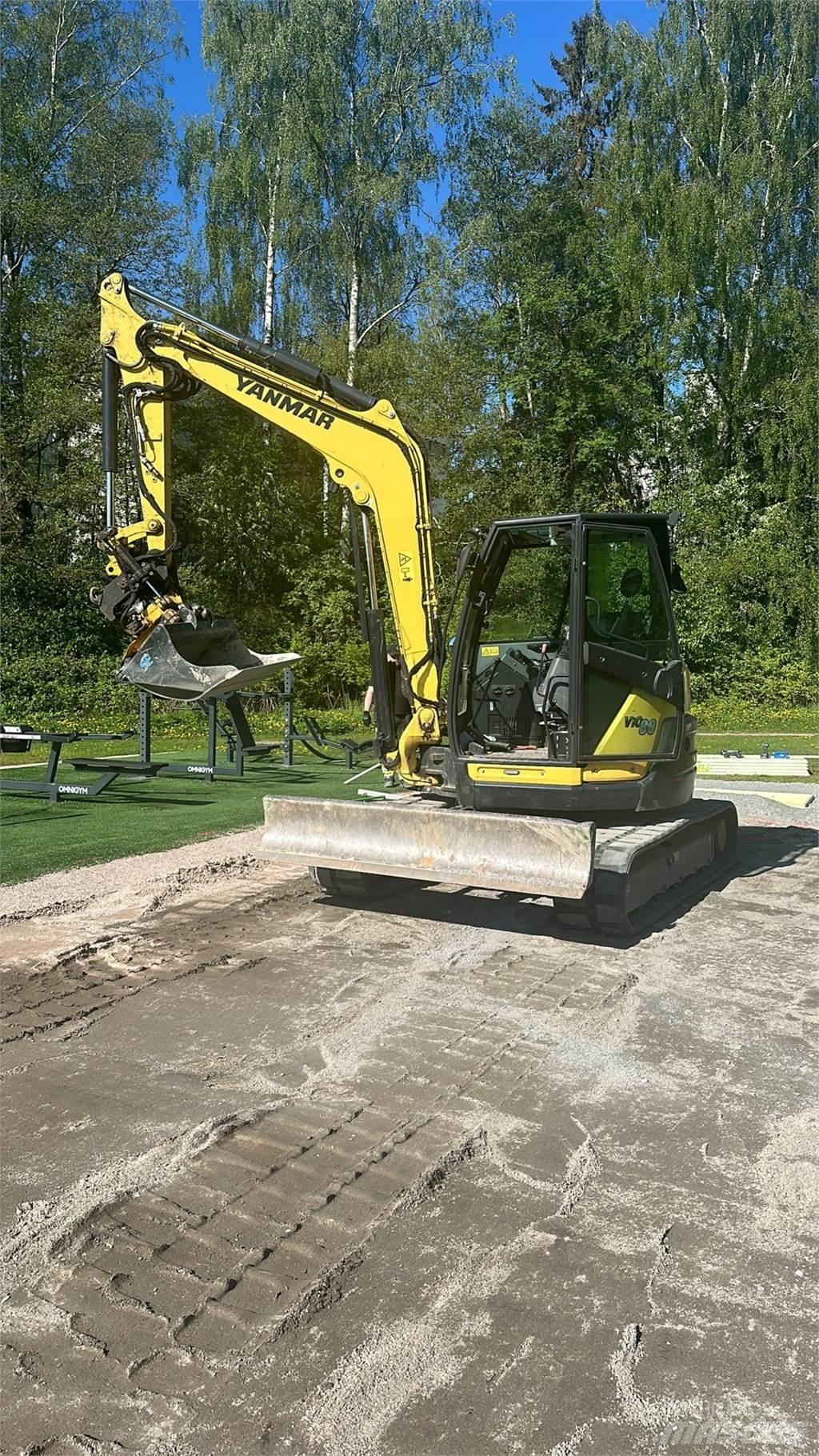 Yanmar Vio 80-1A Midigraafmachines 7t - 12t