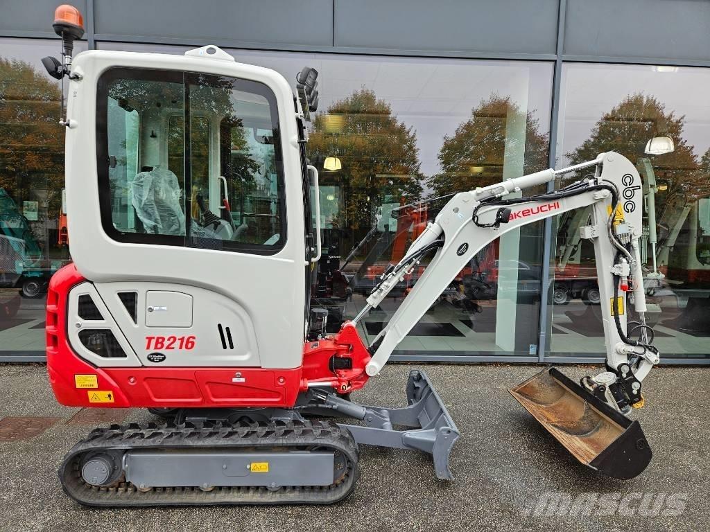 Takeuchi TB 216 Minigraafmachines < 7t