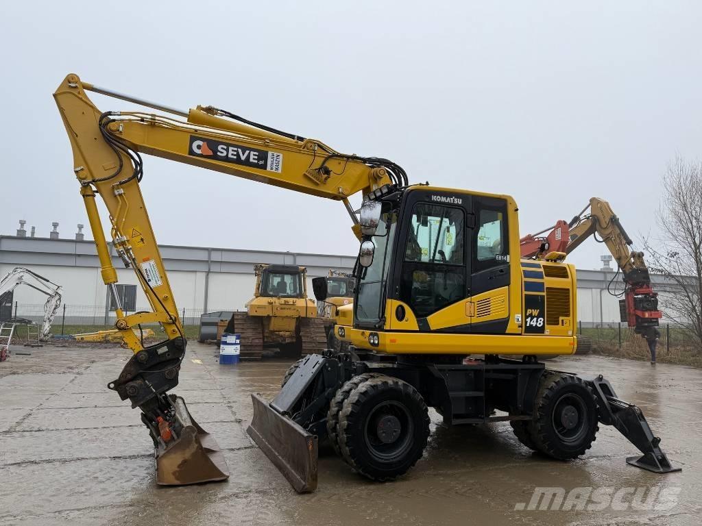 Komatsu PW 148-11 Wielgraafmachines