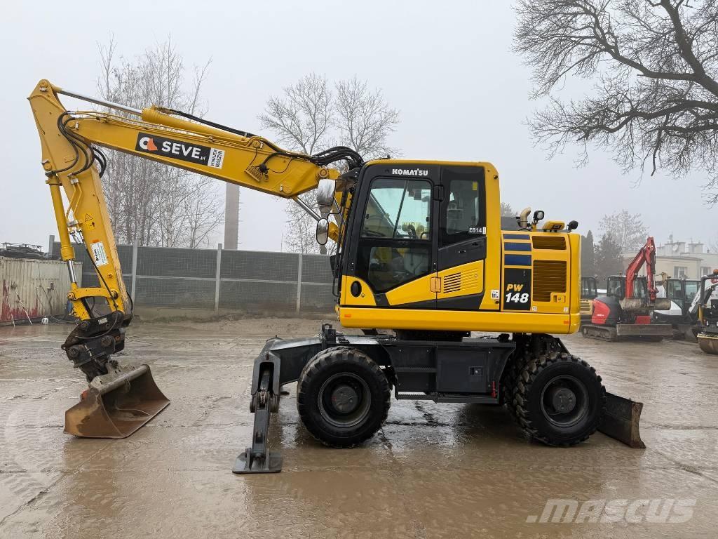 Komatsu PW 148-11 Wielgraafmachines