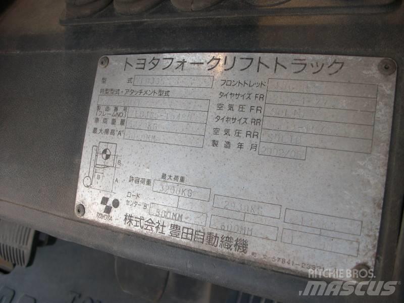 Toyota 7 FDJ 35 Diesel heftrucks