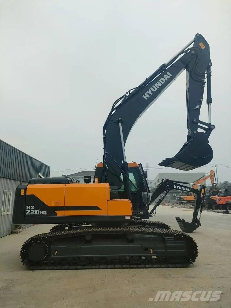 Hyundai HX 220 Rupsgraafmachines