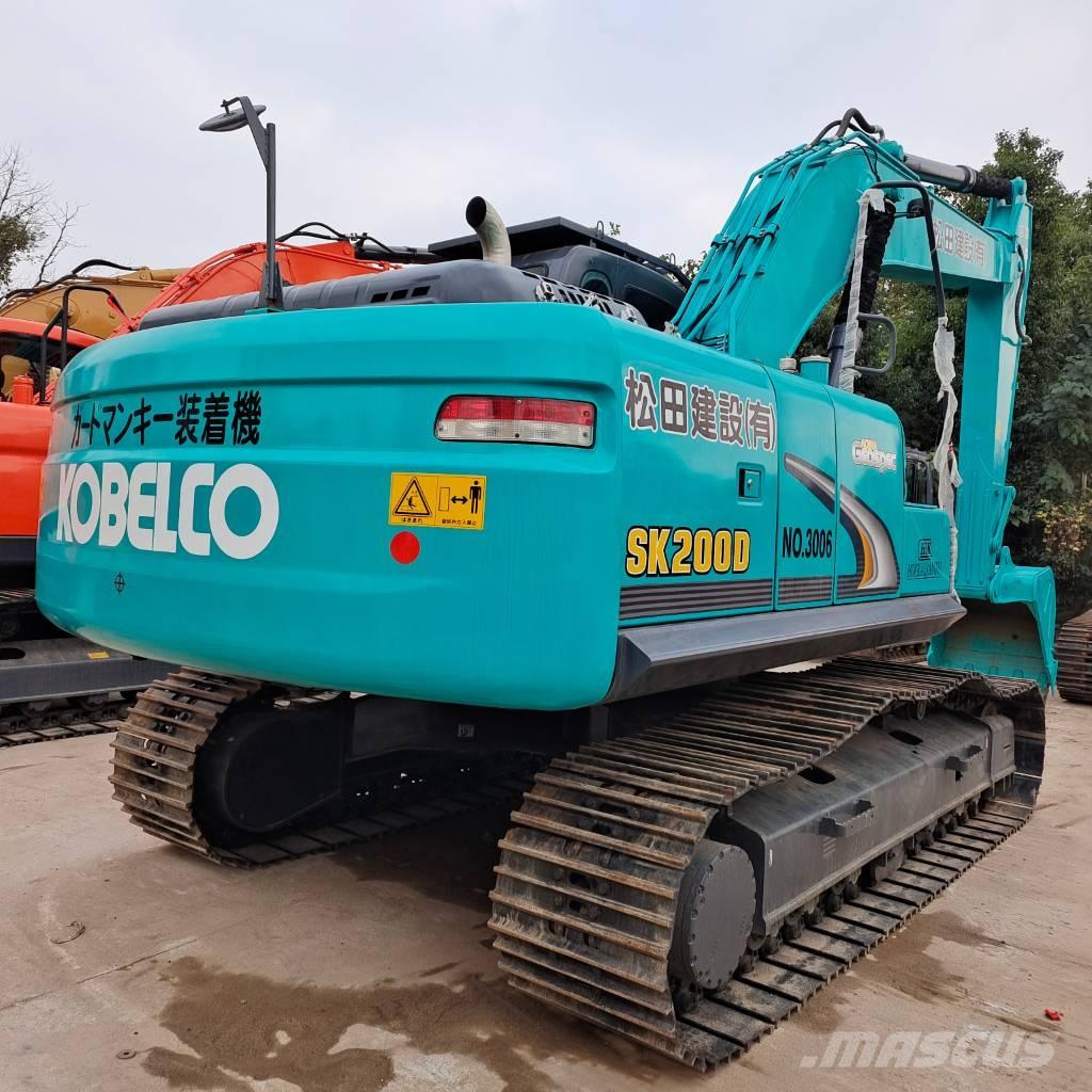 Kobelco SK 200-8 Rupsgraafmachines