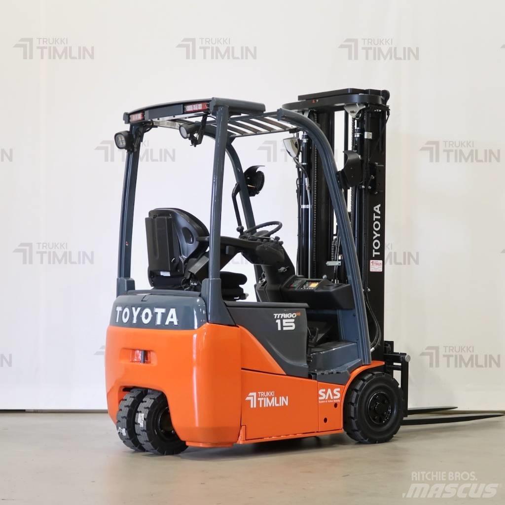 Toyota 8FBE15T Elektrische heftrucks