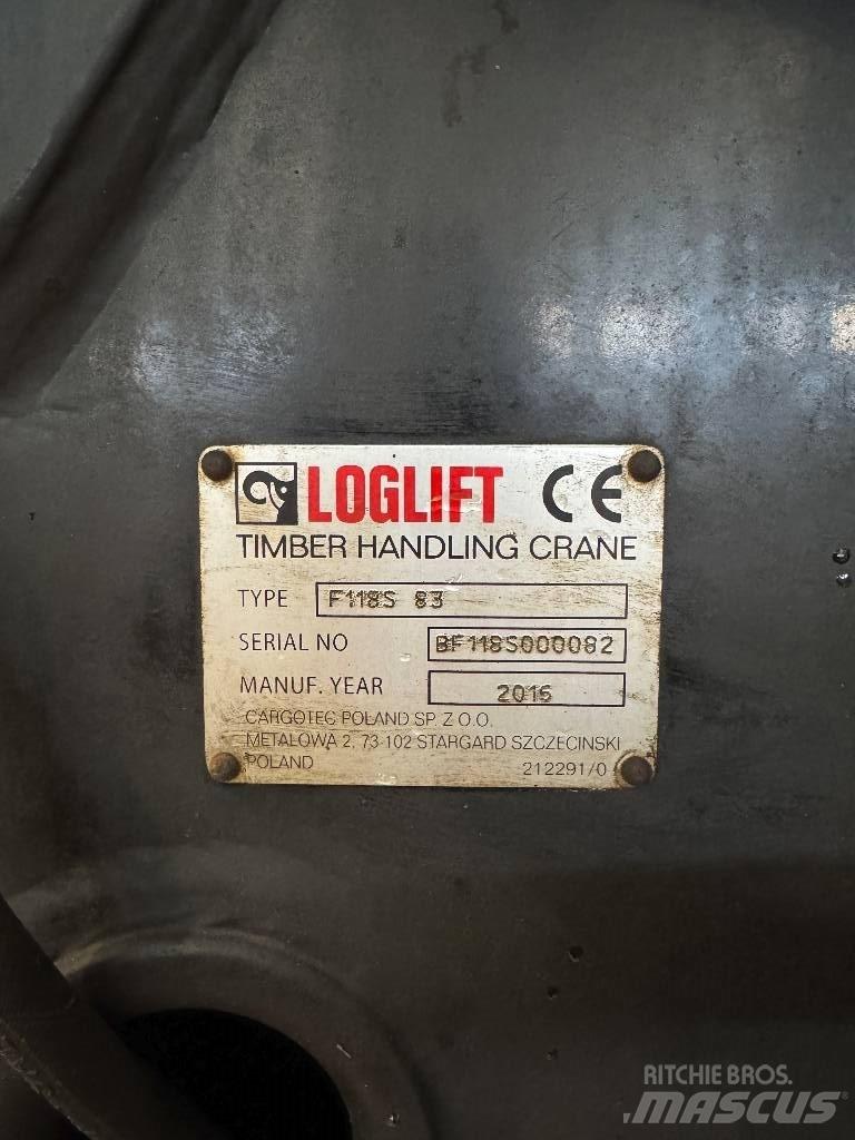 Loglift 118 S T Houtkranen