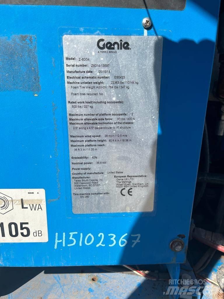 Genie Z 60/34 Knikarmhoogwerkers