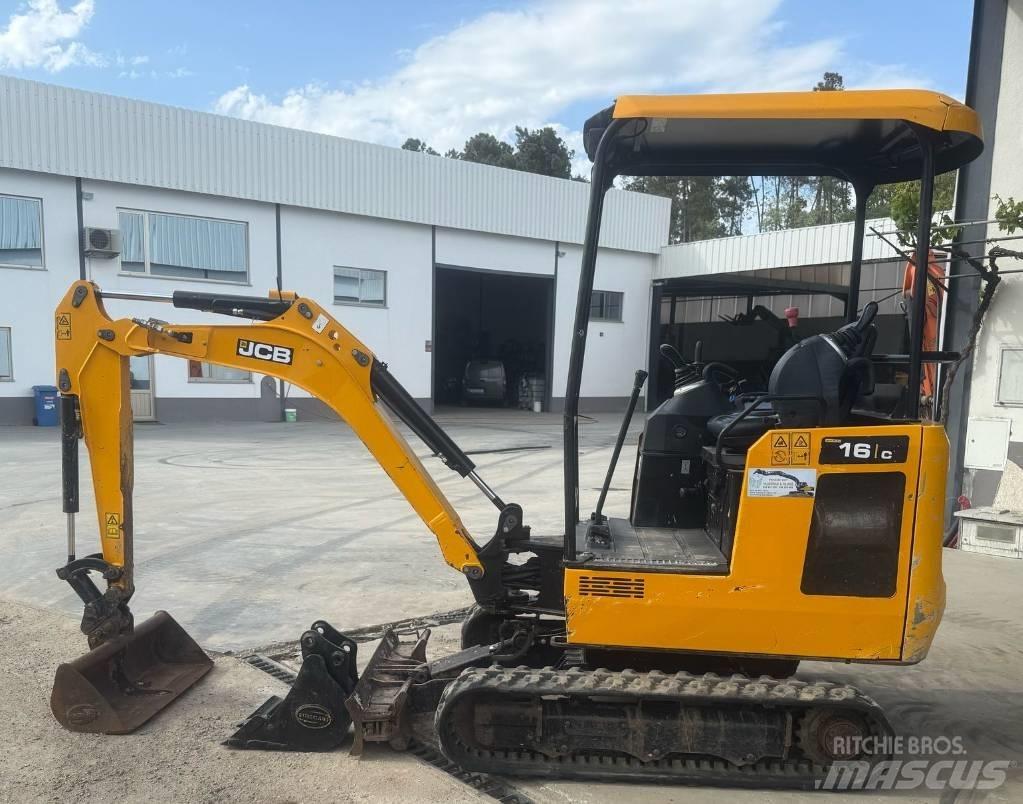 JCB 16 C-1 Minigraafmachines < 7t