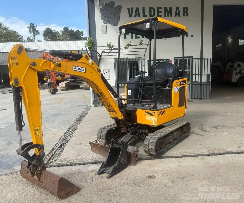 JCB 16 C-1 Minigraafmachines < 7t