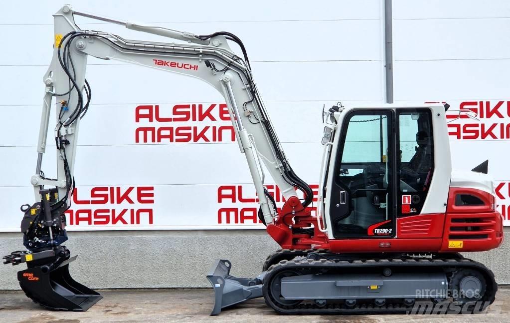 Takeuchi TB290-2 Midigraafmachines 7t - 12t