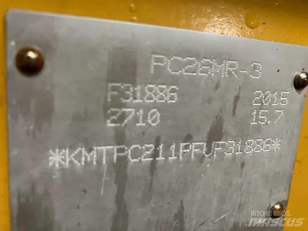Komatsu PC 26 MR-3 Minigraafmachines < 7t