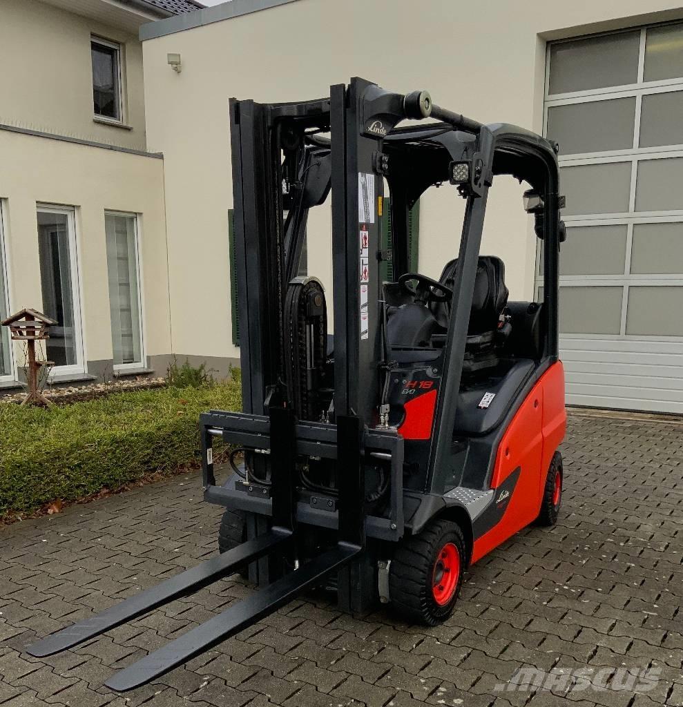 Linde H18T-01 LPG heftrucks
