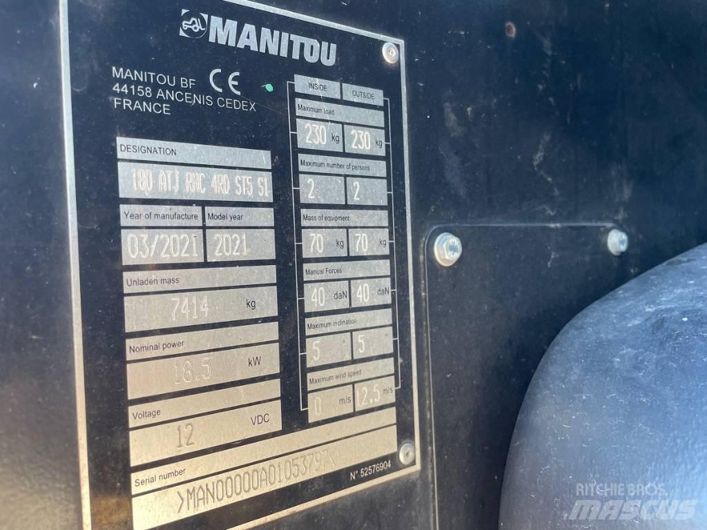 Manitou 180 ATJ Knikarmhoogwerkers