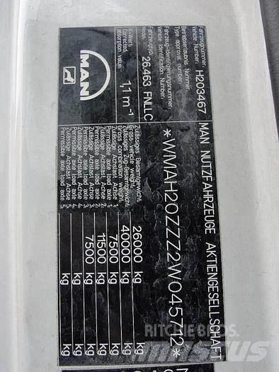 MAN 26.460 6X2 Overige aanhangers
