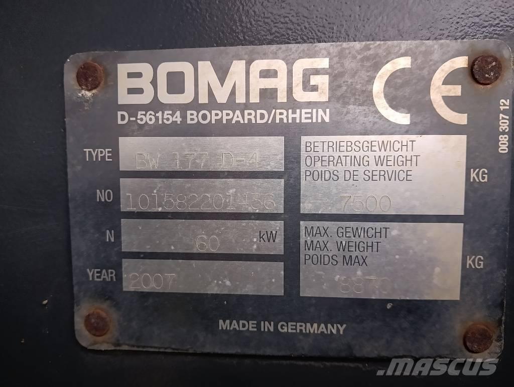Bomag 177 D4 Trilrolwalsen