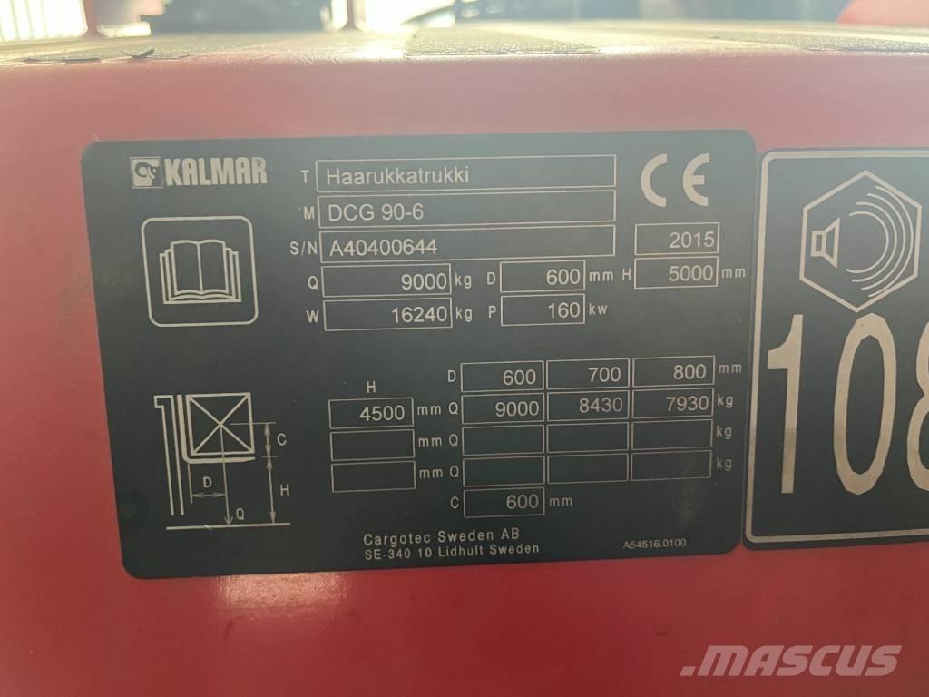 Kalmar DCG 90-6 Diesel heftrucks