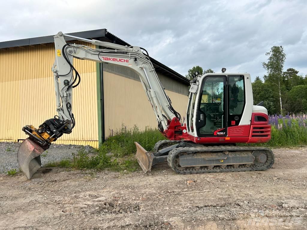Takeuchi TB290 Midigraafmachines 7t - 12t