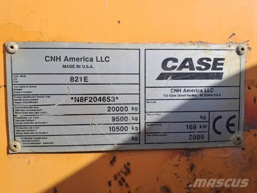 CASE 821 E XR Wielladers