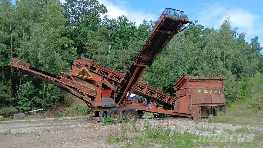 Extec 5000 S Mobiele zeefinstallaties