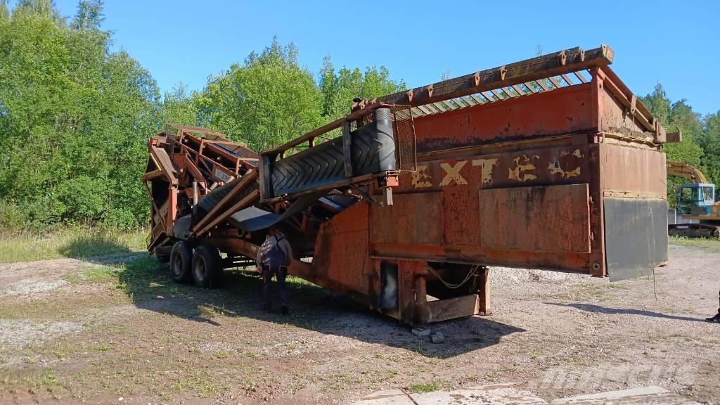Extec 5000 S Mobiele zeefinstallaties