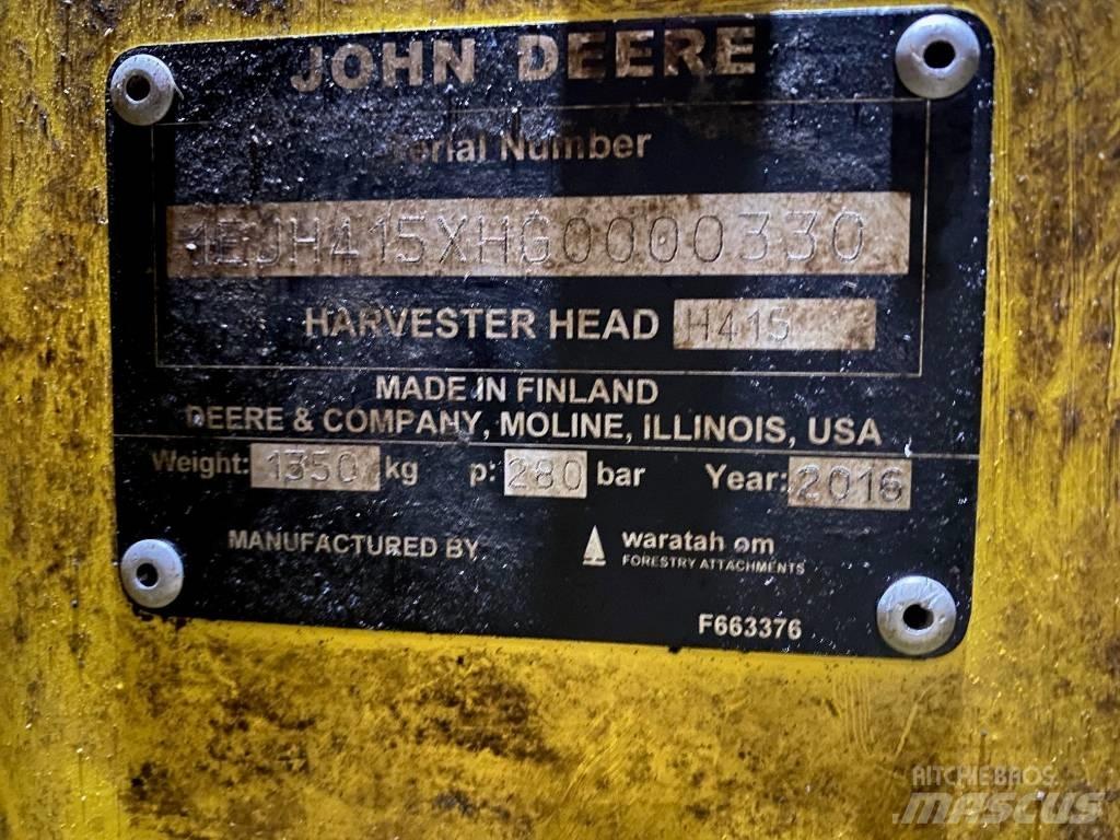 John Deere H 415 Boomvelkoppen
