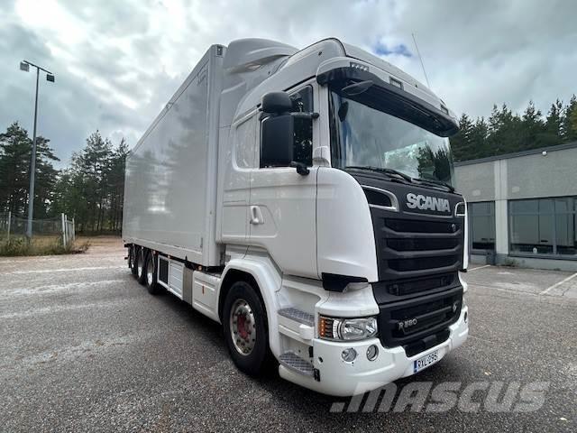 Scania R-serie Bakwagens met gesloten opbouw