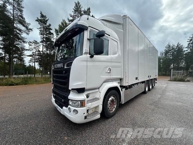 Scania R-serie Bakwagens met gesloten opbouw
