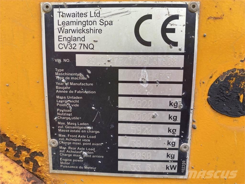 Thwaites 3 ton Mini Dumpers