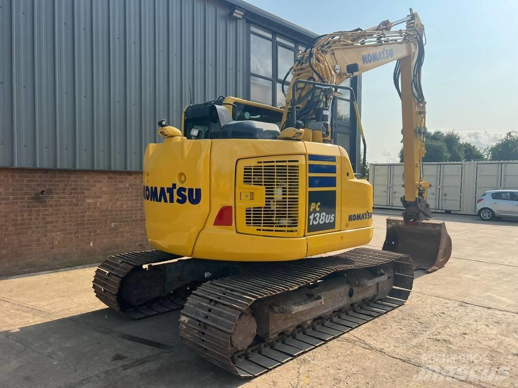 Komatsu PC138US-11 Rupsgraafmachines
