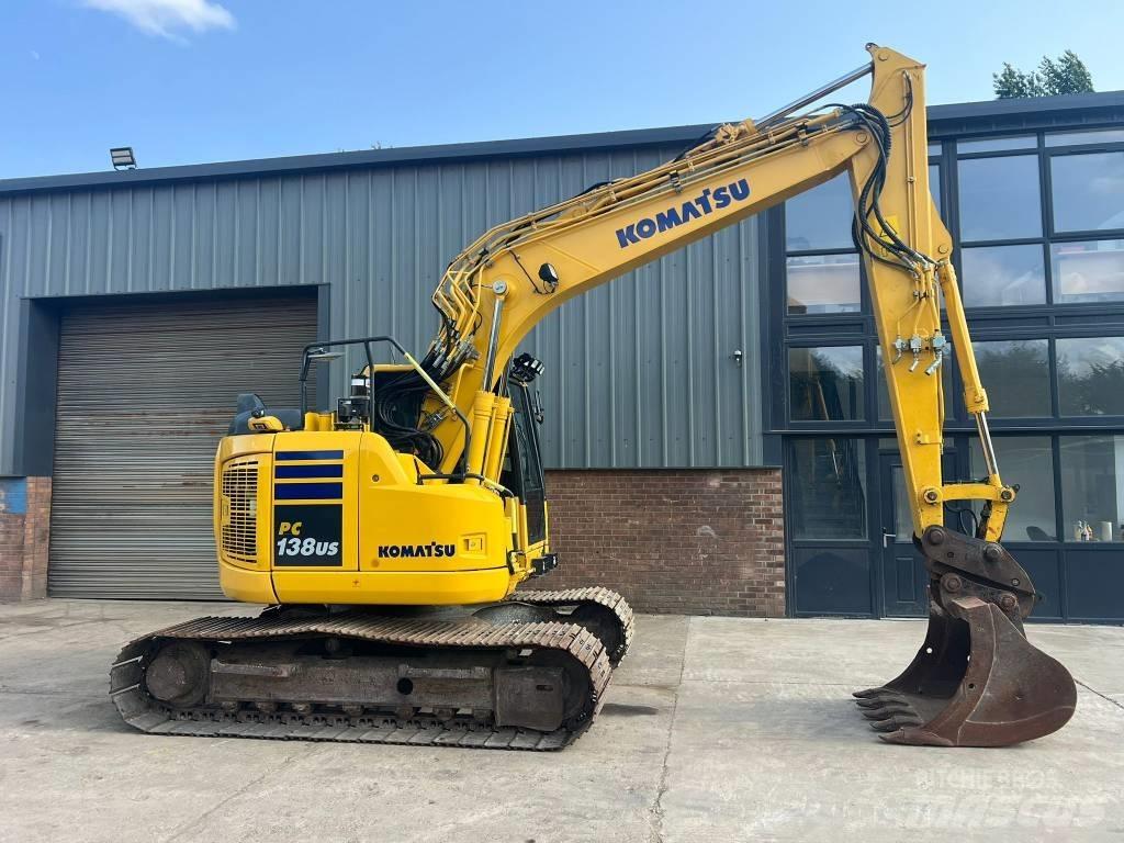Komatsu PC138US-11 Rupsgraafmachines