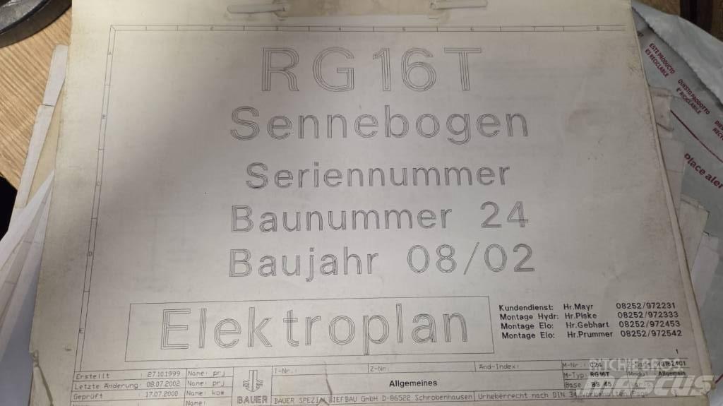 Bauer RTG 16T Trilblokken