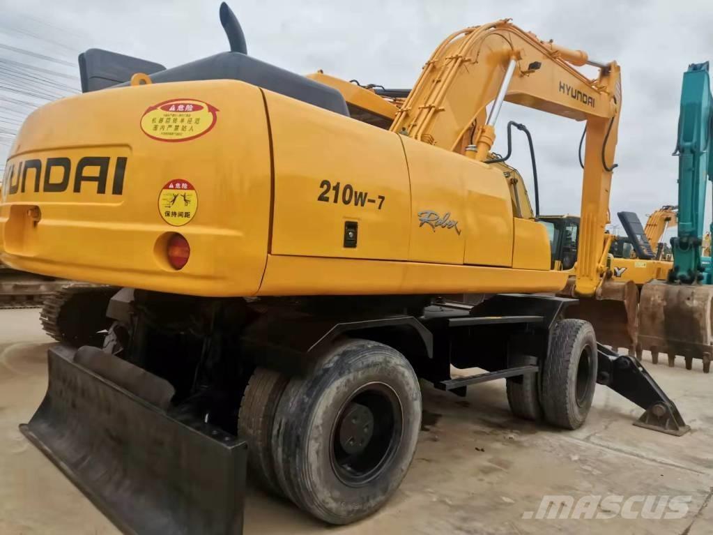 Hyundai 210-7 Wielgraafmachines