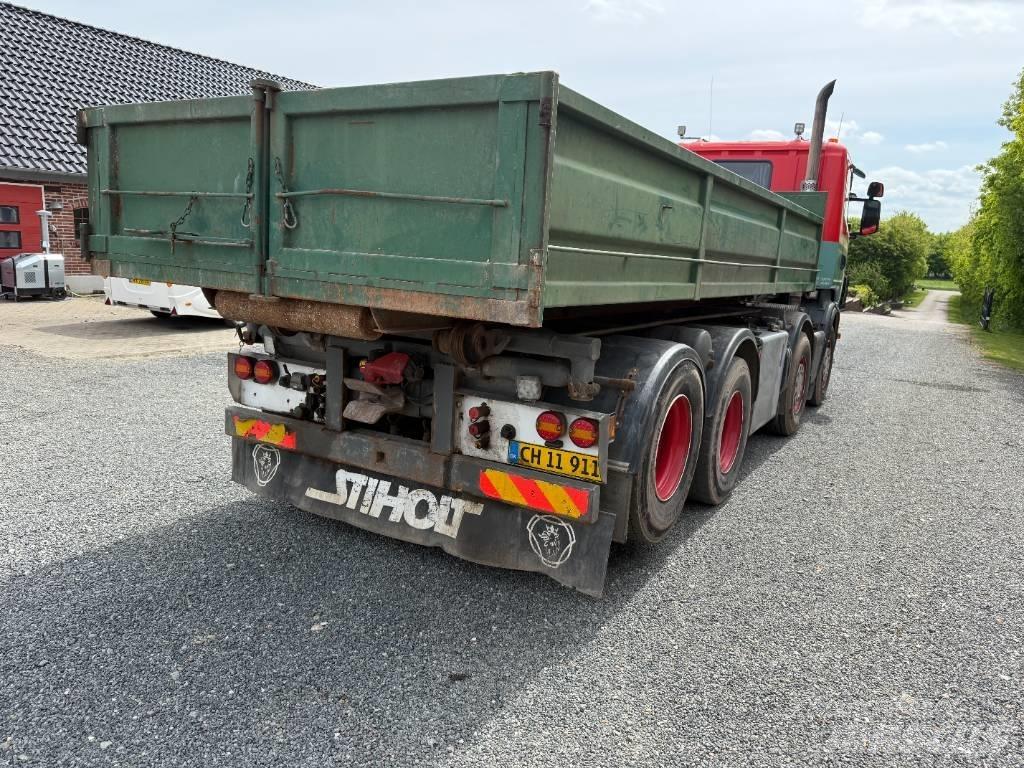 Scania R500 8x2 Containertrucks met kabelsysteem