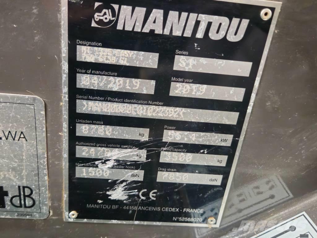 Manitou MT 1335 Verreikers