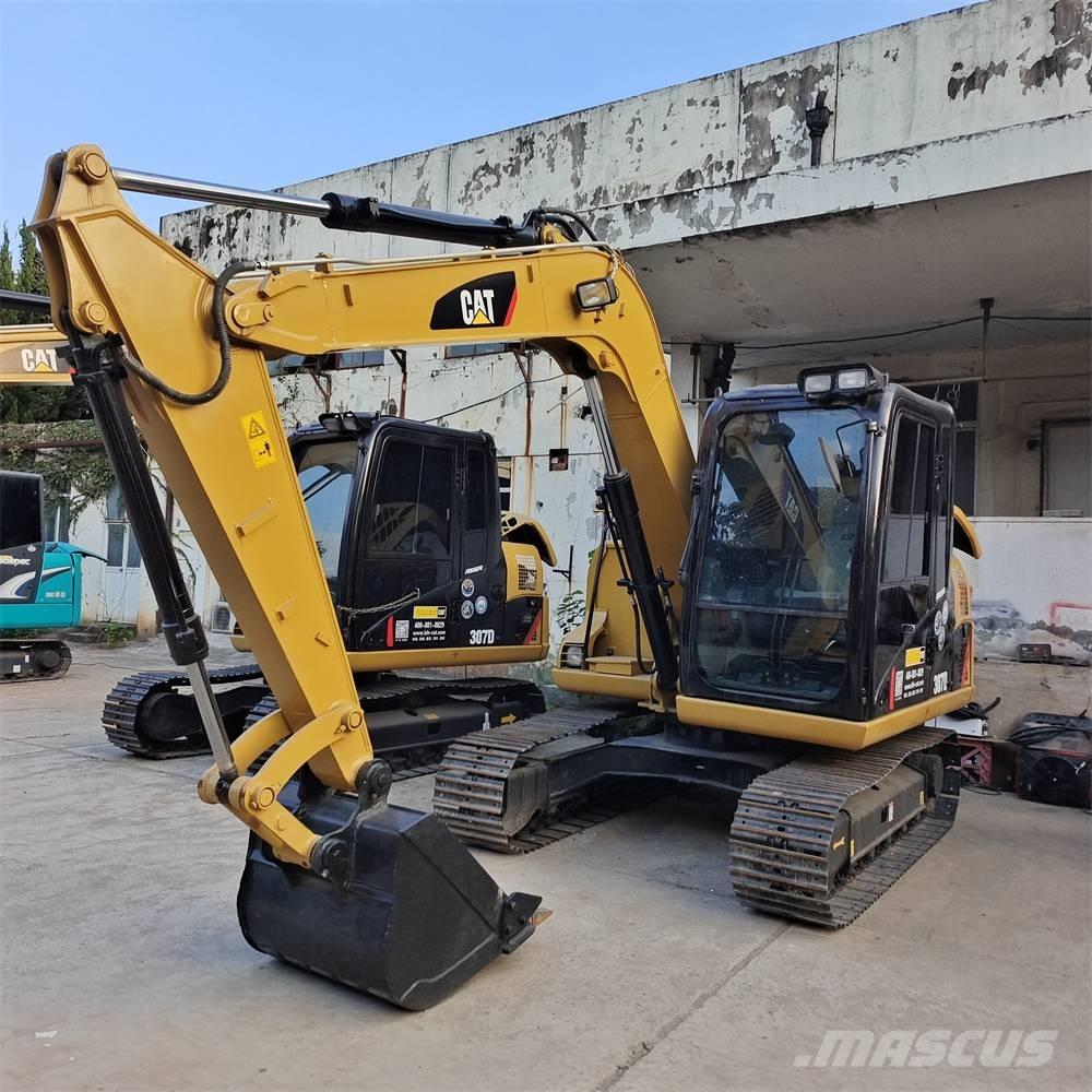 CAT 307 Rupsgraafmachines