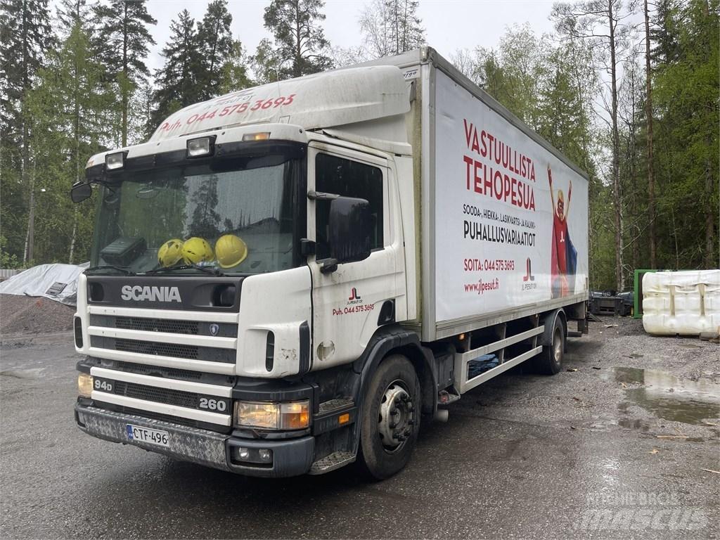 Scania 94 D 260 Bakwagens met gesloten opbouw
