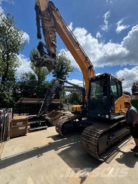 Hyundai HX 160 Rupsgraafmachines