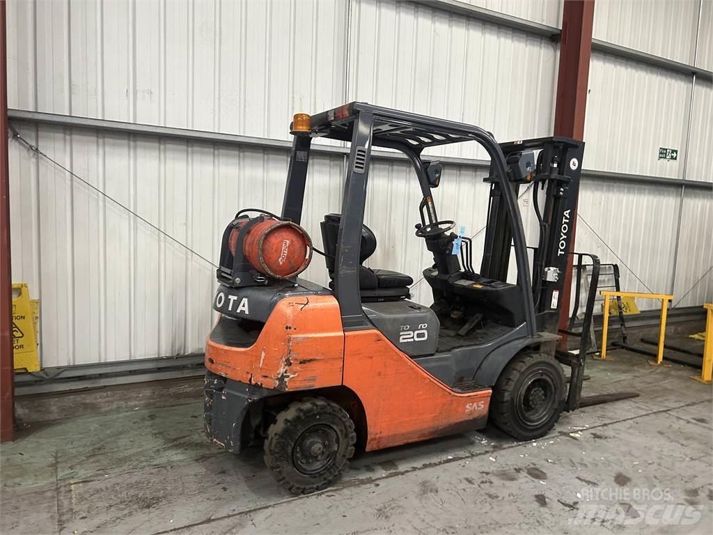 Toyota 02-8FGF20 LPG heftrucks