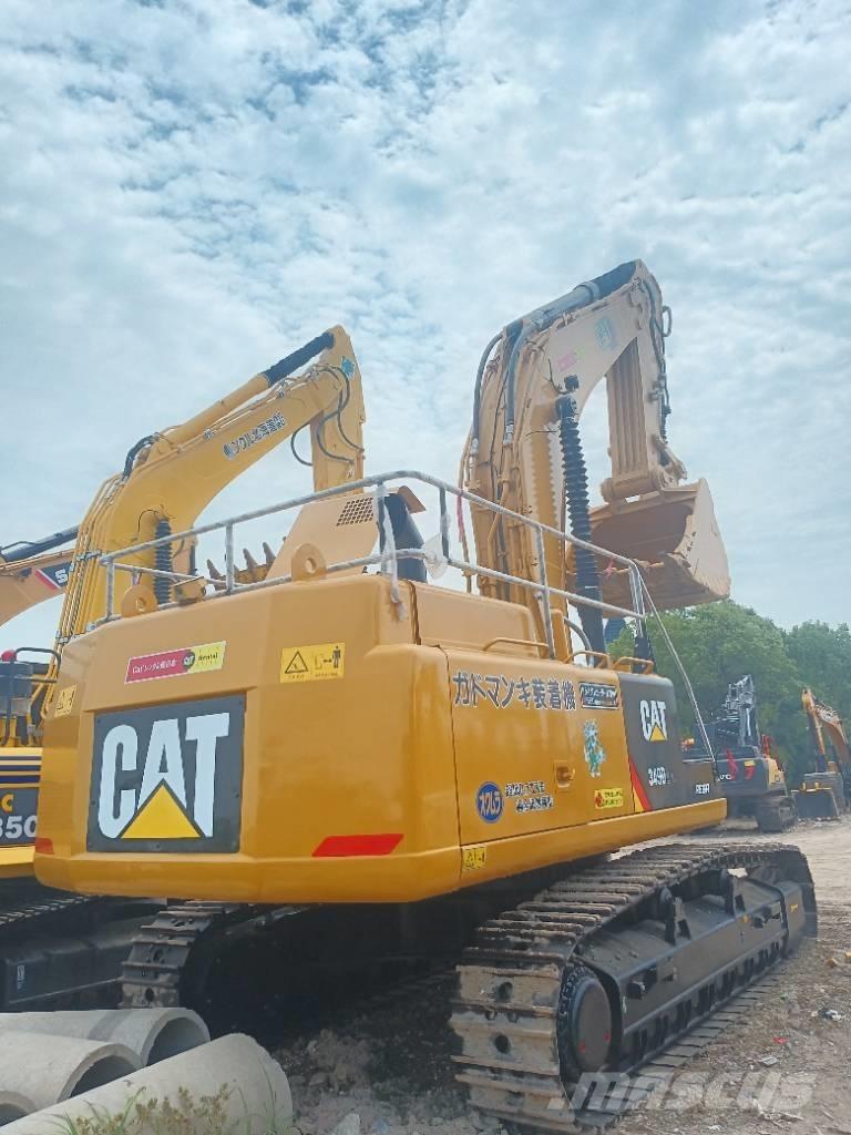 CAT 349 Rupsgraafmachines