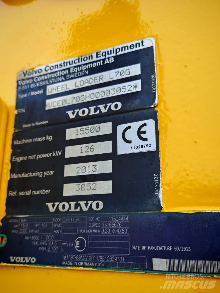 Volvo L 70 G Wielladers