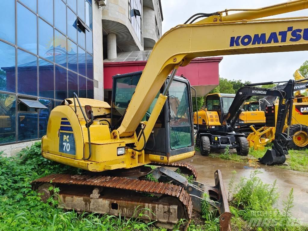 Komatsu PC 70-8 Rupsgraafmachines