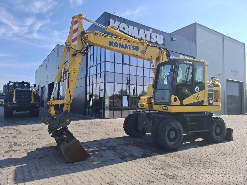 Komatsu PW 148-11 Wielgraafmachines