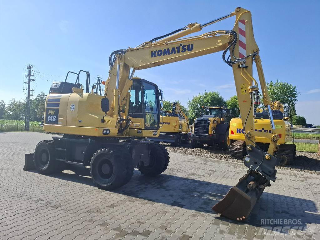 Komatsu PW 148-11 Wielgraafmachines