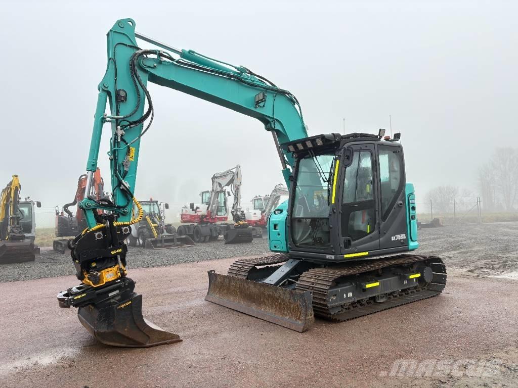 Kobelco SK75SR-7 Midigraafmachines 7t - 12t