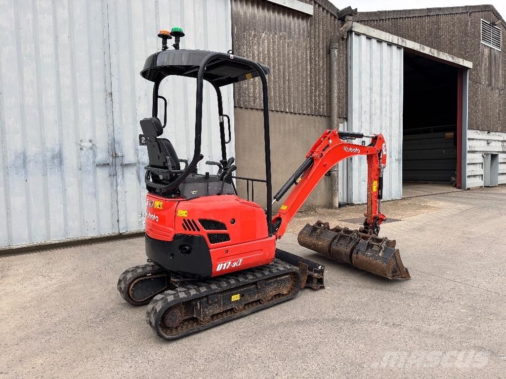Kubota U 17 Minigraafmachines < 7t