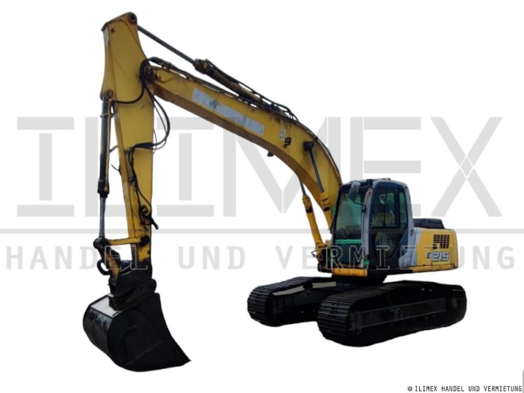 New Holland E 215 LC Rupsgraafmachines