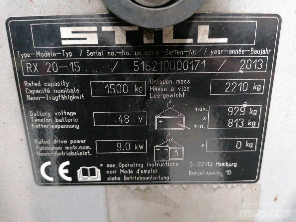 Still RX20-15 Elektrische heftrucks