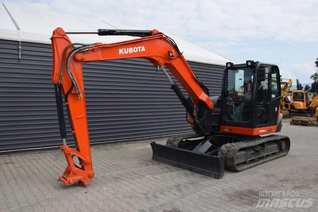 Kubota KX 080-4 Midigraafmachines 7t - 12t