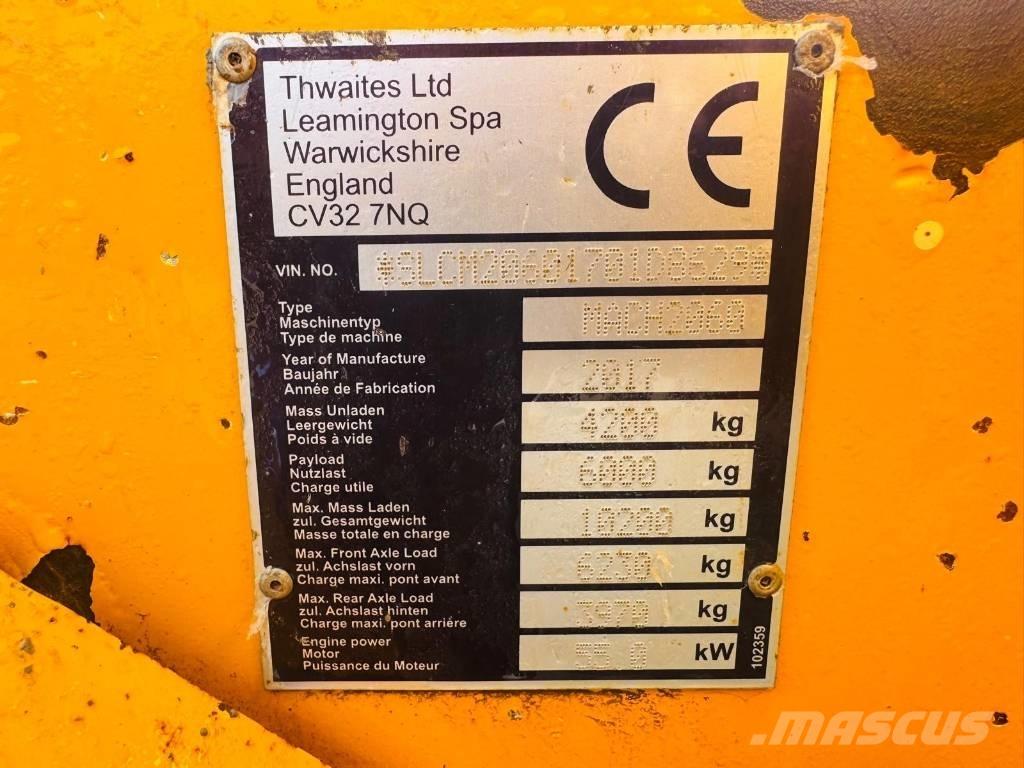 Thwaites 6T Mini Dumpers