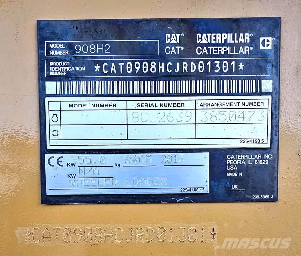CAT 908 H 2 Wielladers