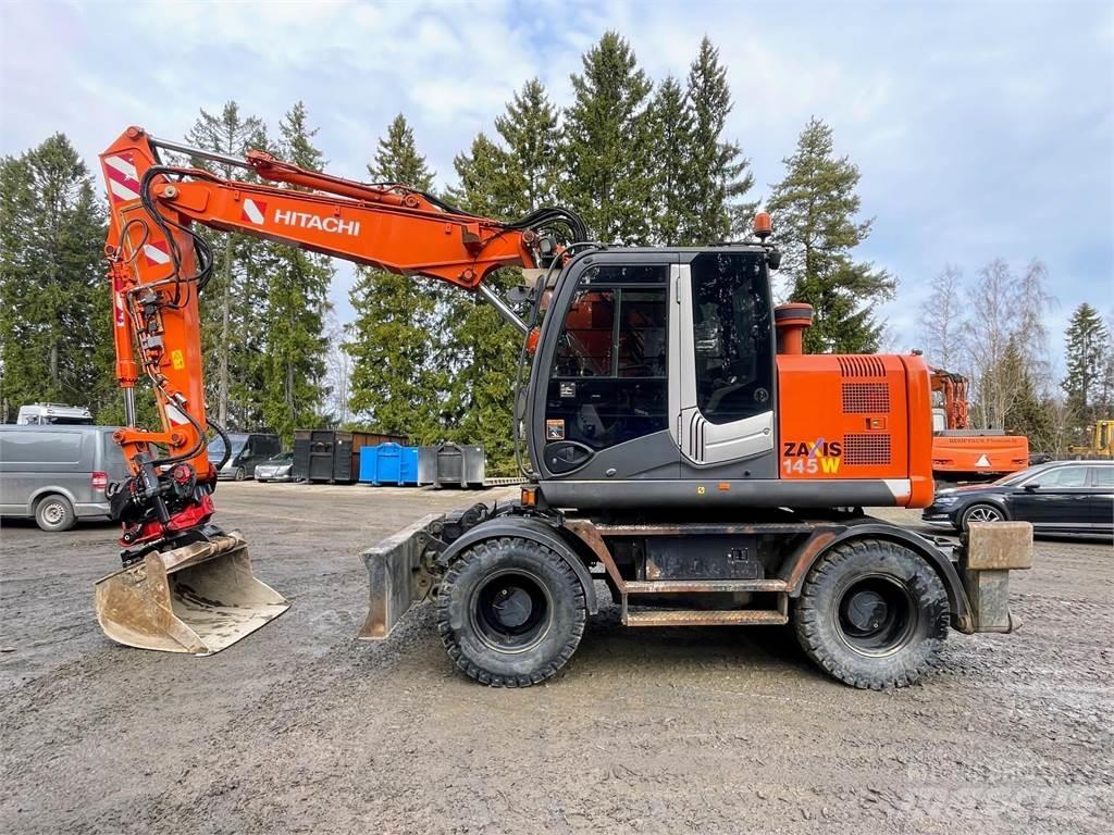 Hitachi ZX 145W-3 Wielgraafmachines